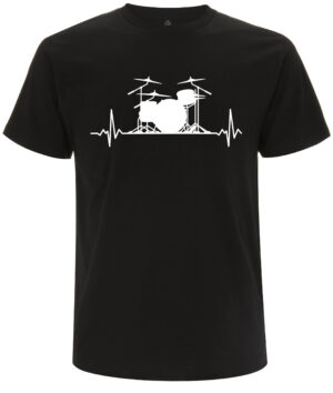 Schlagzeug T-Shirt - Love Drums