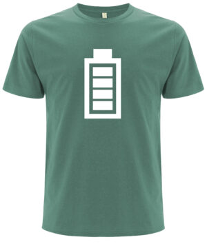 Full Energy - Akku T-Shirt für Powermenschen