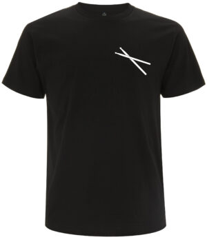 Drumsticks - Schlagzeug T-Shirt - dezentes Design