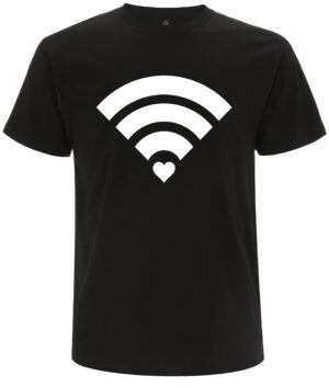 Herz-WLAN-T-Shirt