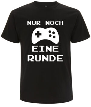 Nur noch eine Runde - T-Shirt für Kinder, Gamer, Zocker