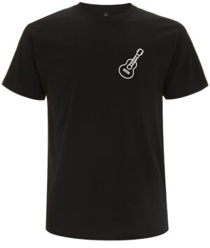 Gitarren T-Shirt – dezentes Design