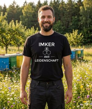 Imker T-Shirt „Imker aus Leidenschaft“